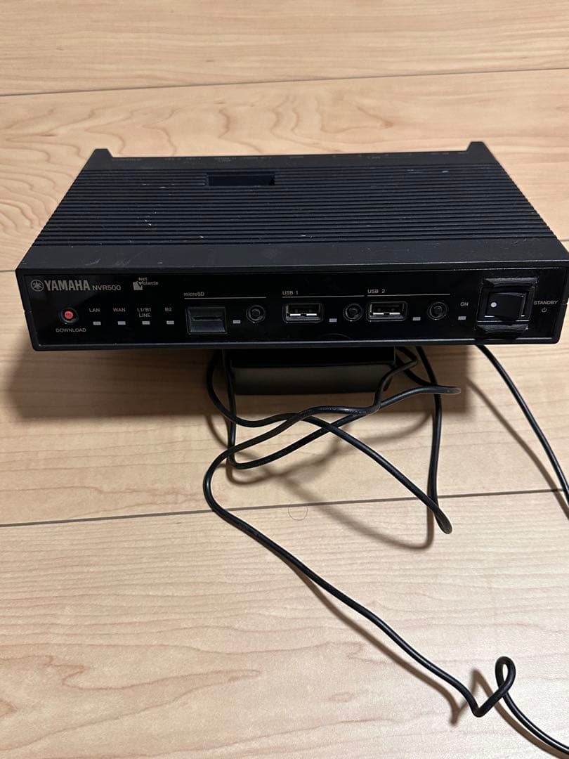 YAMAHA NVR500 NetVolante通電確認済み／初期化済み