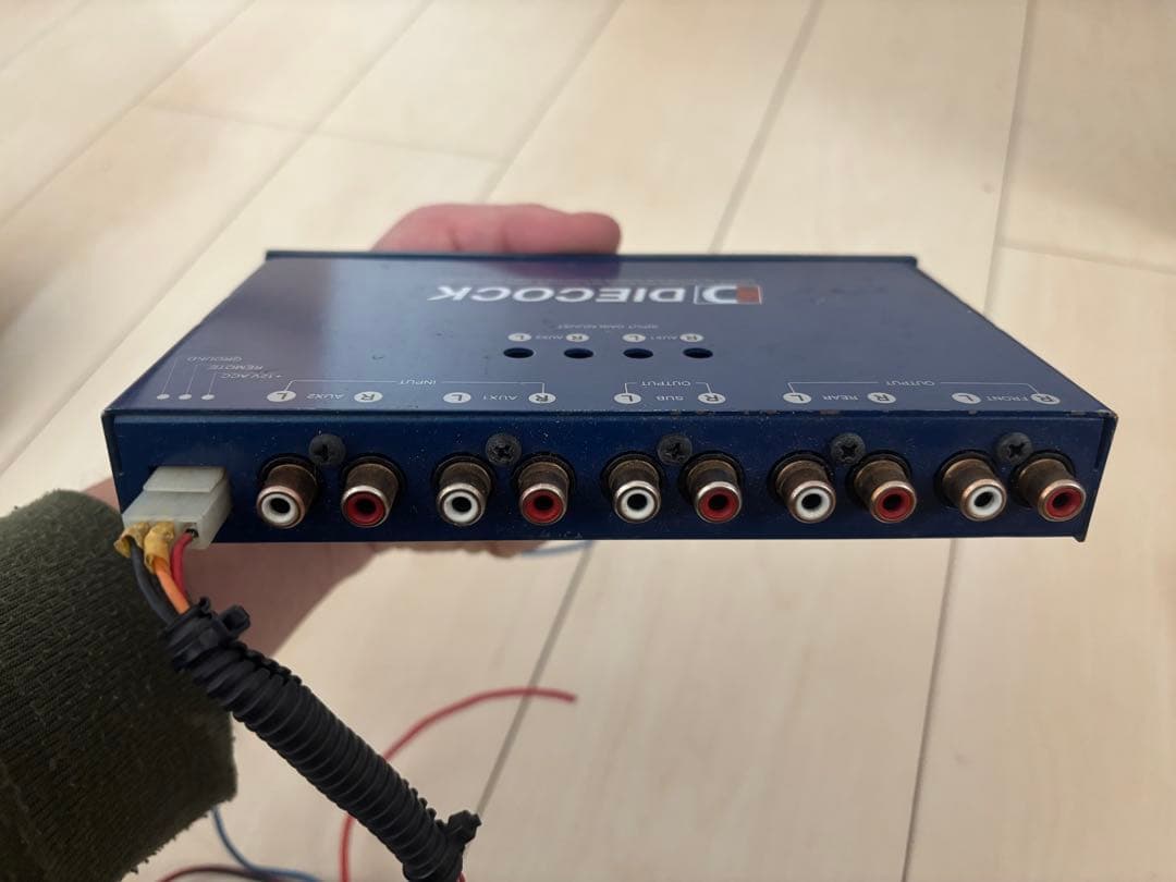 DIECOCK DP-100E プロセッサー　イコライザー　当時物　外向き