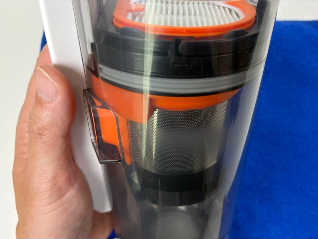 【美品】UWANT V500 自動集じん コードレス掃除機 グリーンライト