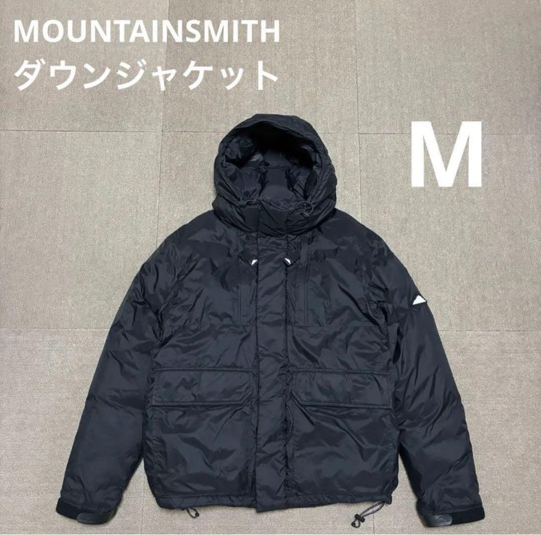 最終値下げ中 マウンテンスミス ダウンジャケット 黒 M ドローコード ダウン