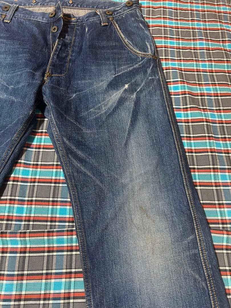 Lee ワークパンツ ダークブルー