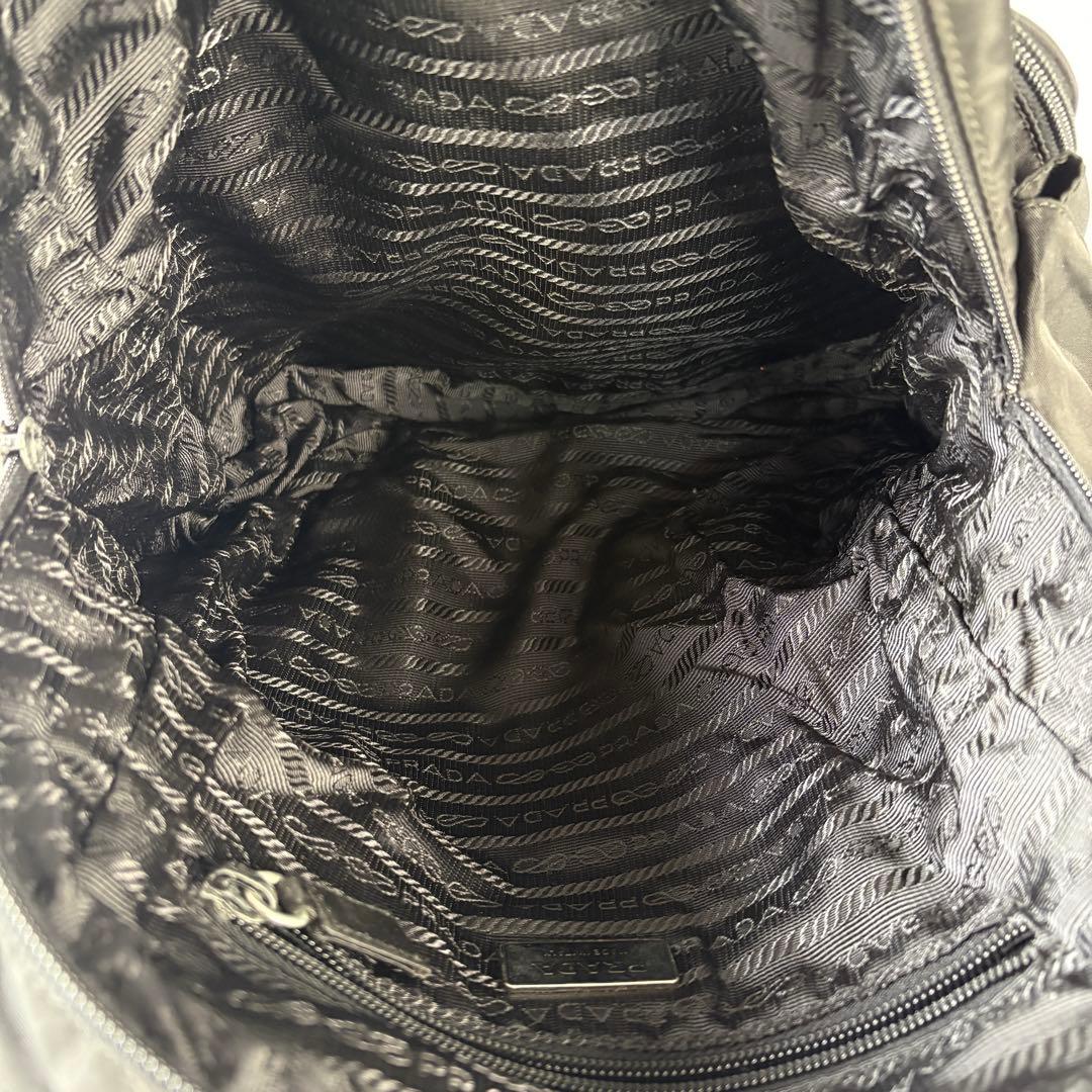 プラダ プラダスポーツ バックパック リュック　ナイロン NERO 黒