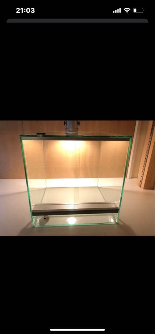 ★ガラスケージ★パルダリウム水槽30×30×30 ヤドクガエル・ビバリウム