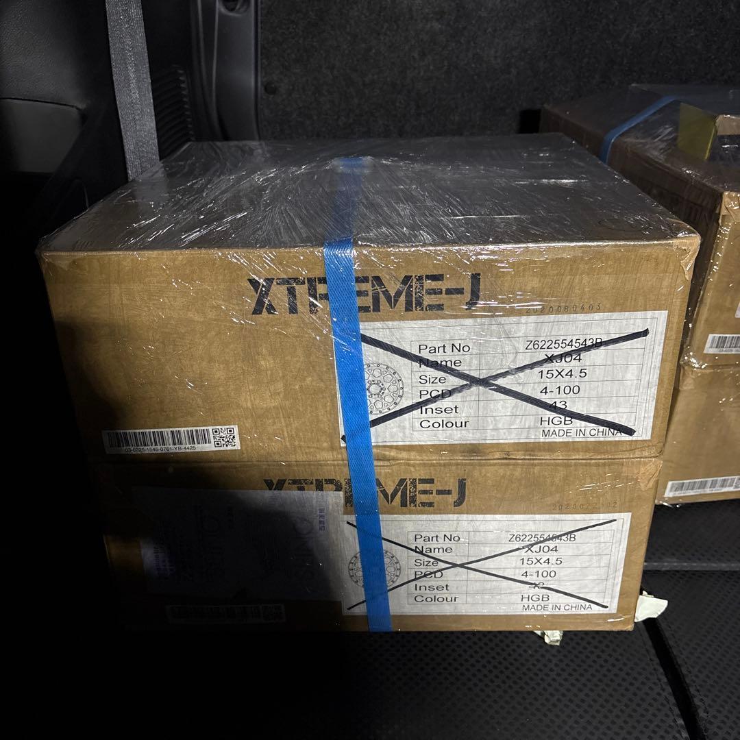 廣島 デリカミニ 純正ホイール2本セット その1