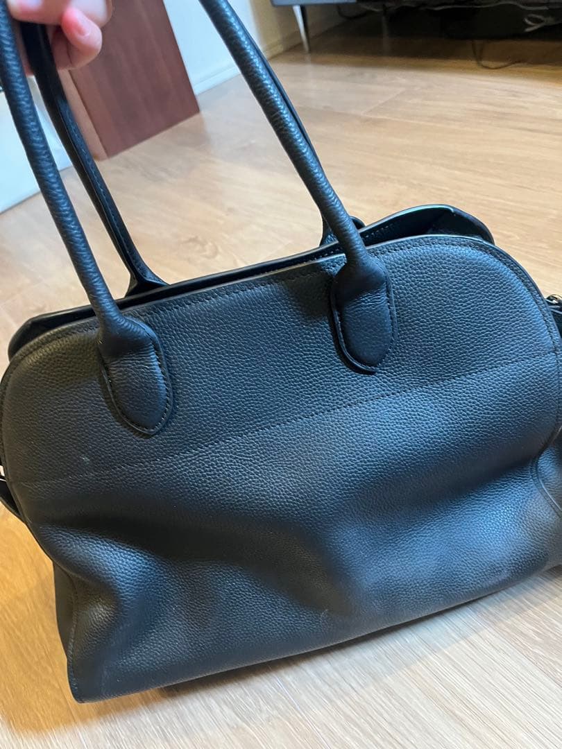 JISTORY ジストリー ブラックレザーバッグ