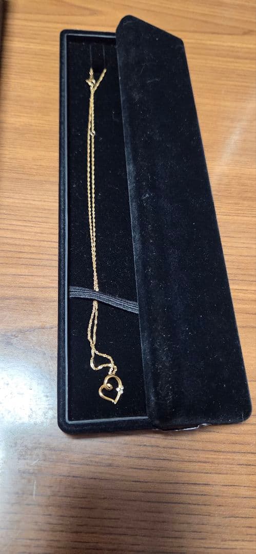 ハート18金ネックレス k18