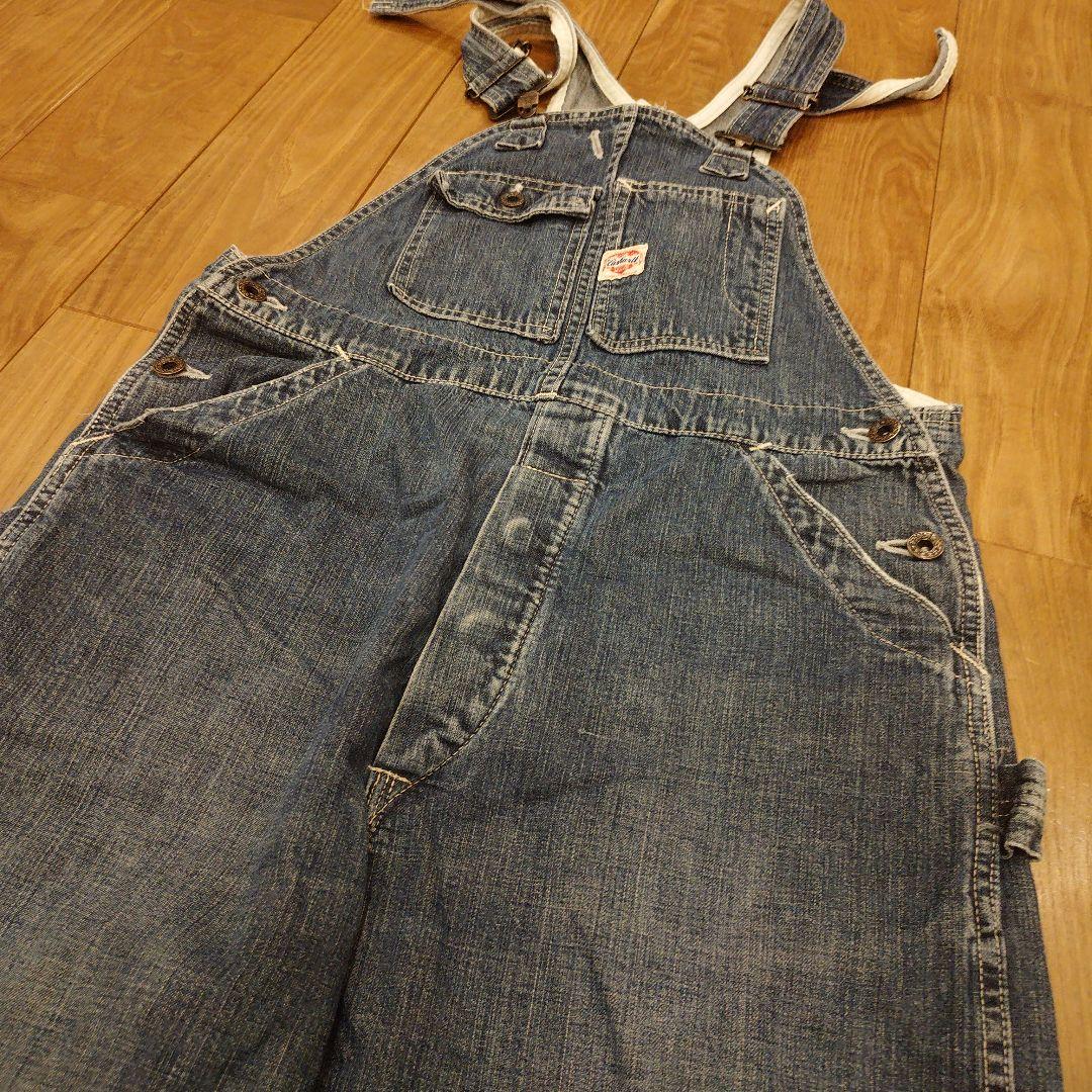 ぱ*ち様 カーハート　ハートタグ　復刻　デニム　オーバーオール