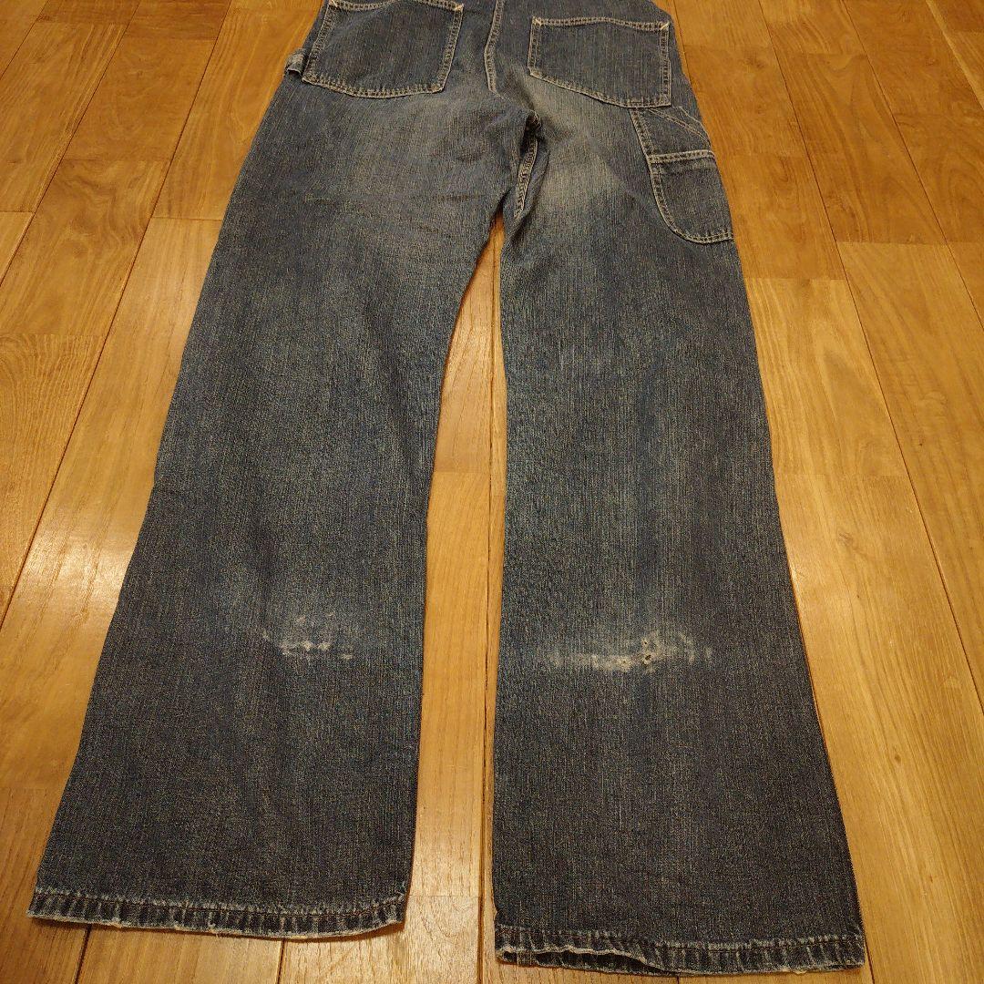 ぱ*ち様 カーハート　ハートタグ　復刻　デニム　オーバーオール