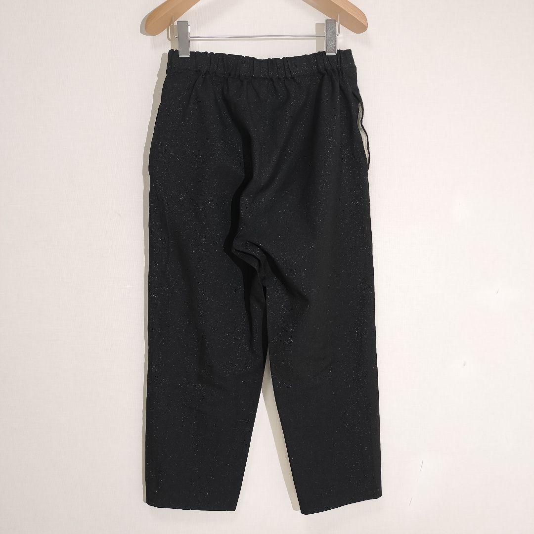 2021 COMME des GARCONS コムデギャルソン ラメ パンツ 黒