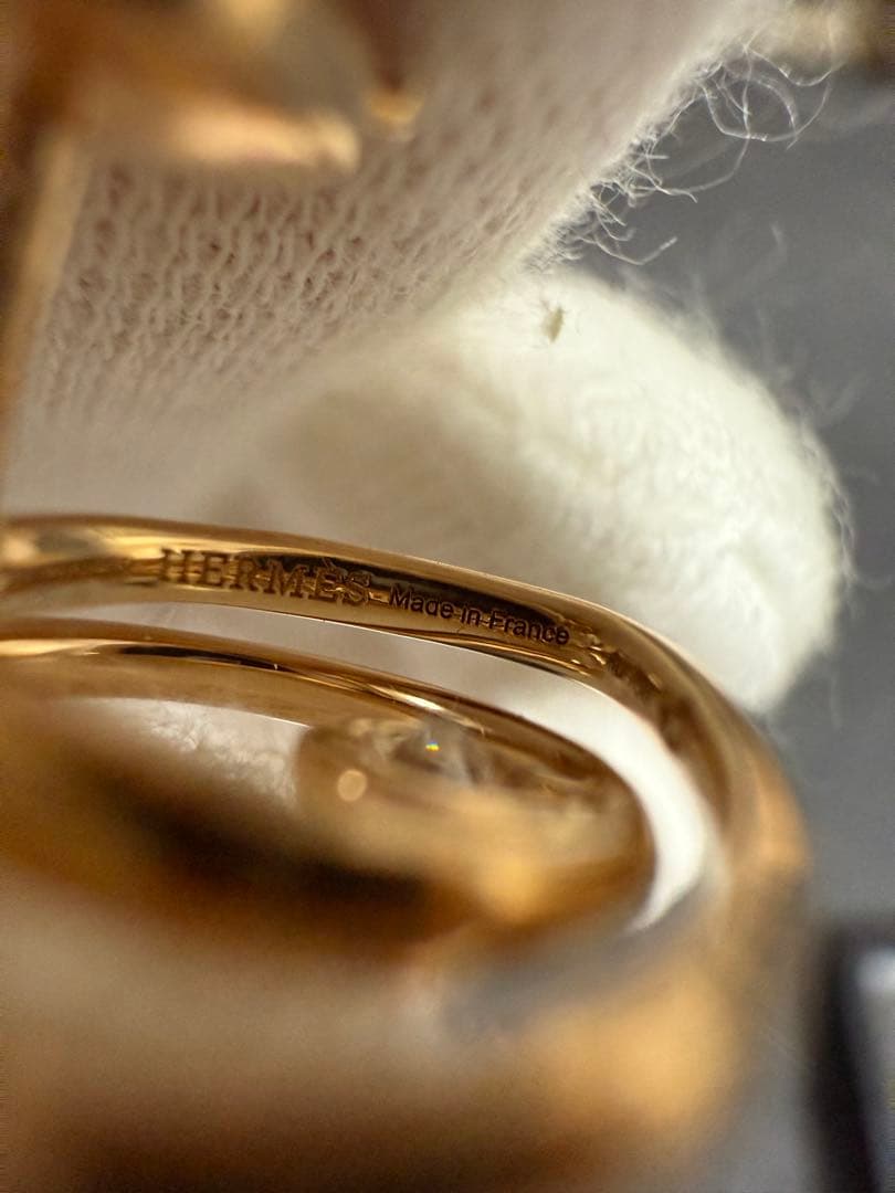 エルメス ヴェルティージュ クール TPM ピアス イヤリング【中古】 片耳