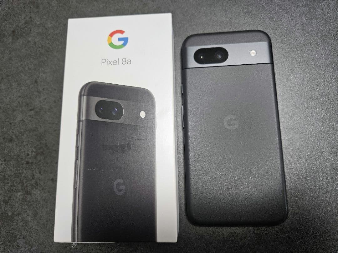 最終価格　google pixel8a 黒 ブラック オブシディアン 128GB