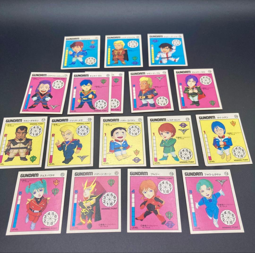 森永 SDガンダム パワーアップシステム 付属ミニカード 17枚
