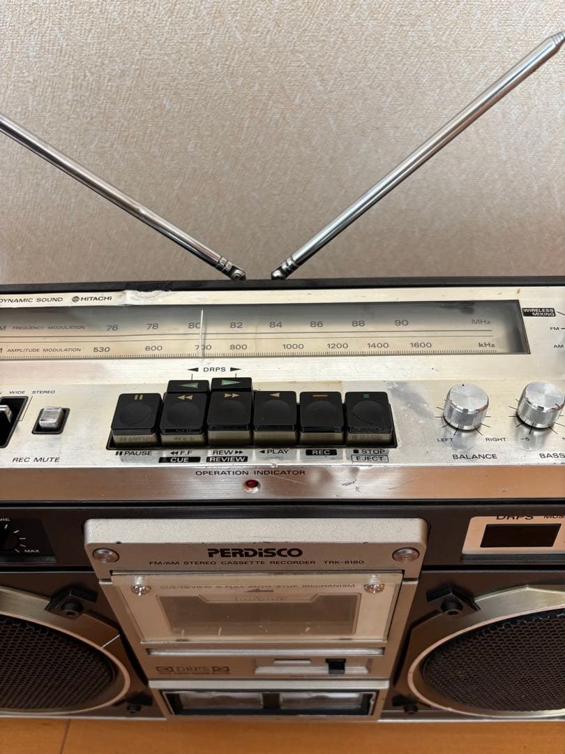 日立　TRK-8180 レトロ