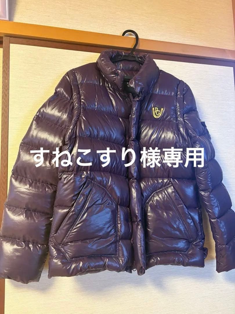 PEARLY GATES パープル ダウンジャケット