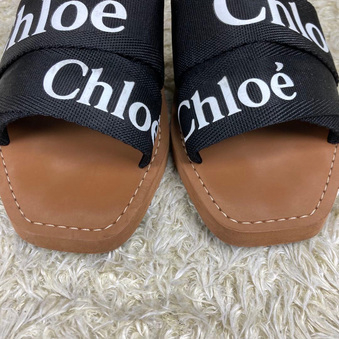 『美品』Chloe クロエ Woody フラットミュール　サンダル スリッポン