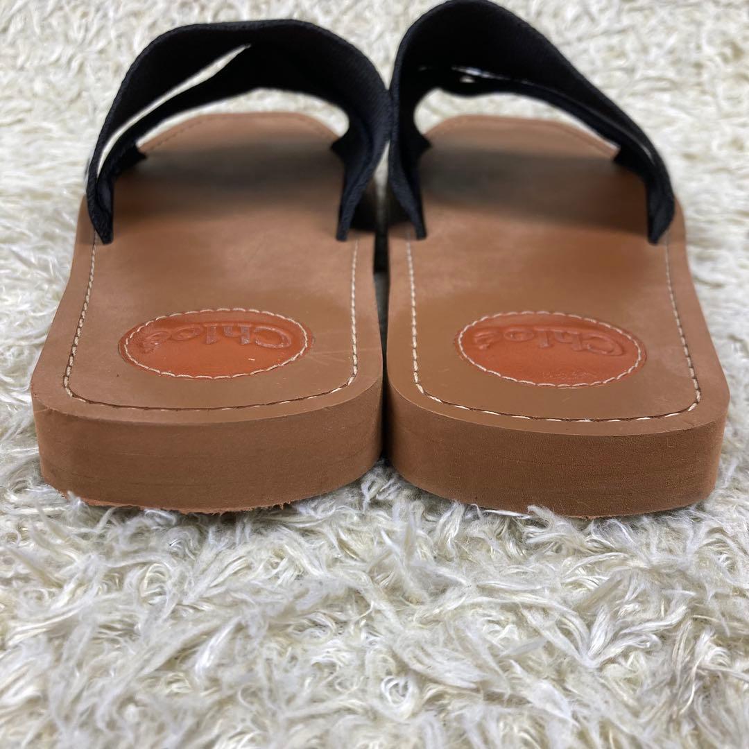 『美品』Chloe クロエ Woody フラットミュール　サンダル スリッポン