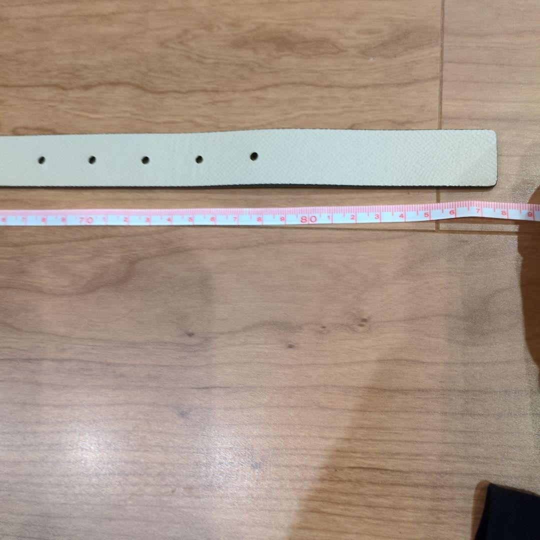 新品未使用　FERRAGAMO ガンチーニリバーシブルベルト　ベージュ×ブラウン