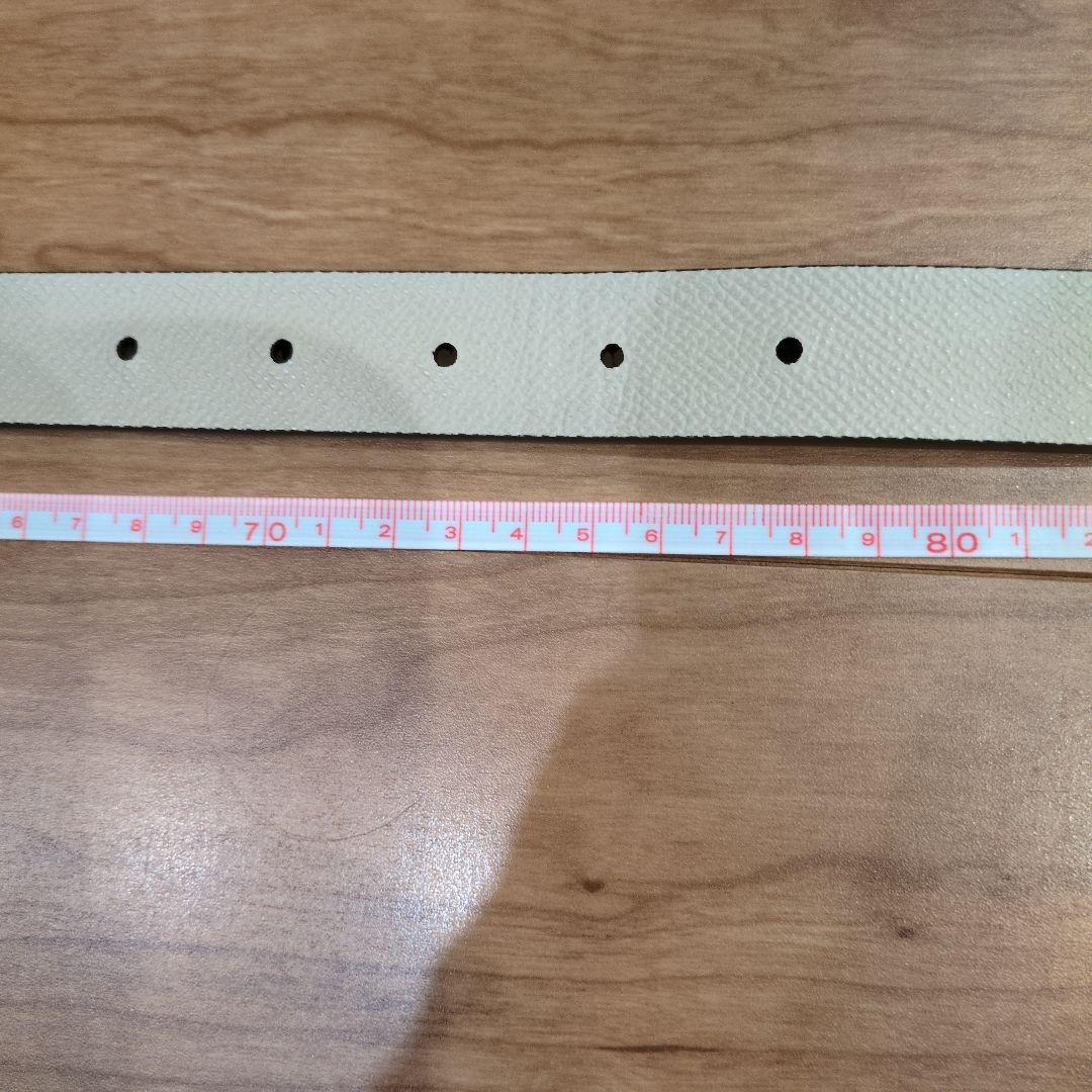 新品未使用　FERRAGAMO ガンチーニリバーシブルベルト　ベージュ×ブラウン