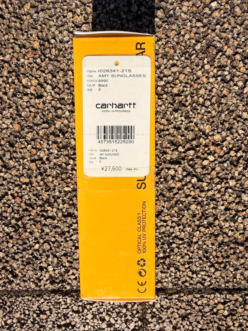 SUN BUDDIES Carharttwipキャットアイサングラス ブラック