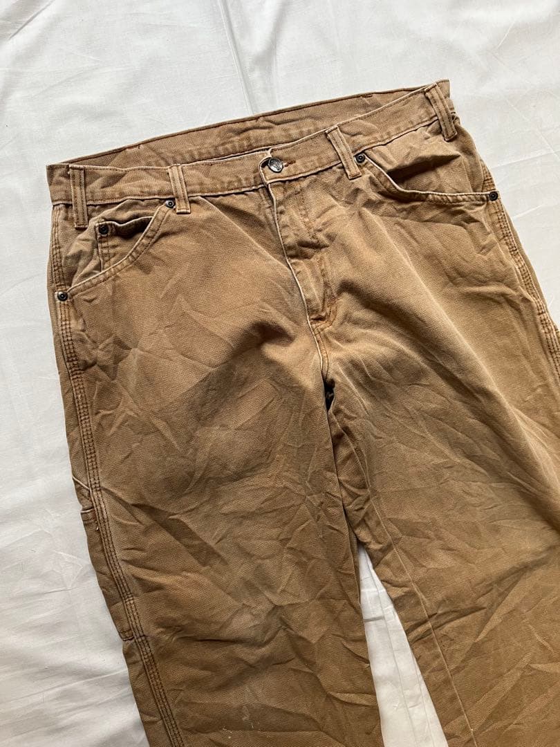 古着 Dickies ダックペインター ディッキーズ ブラウンダック ストリート