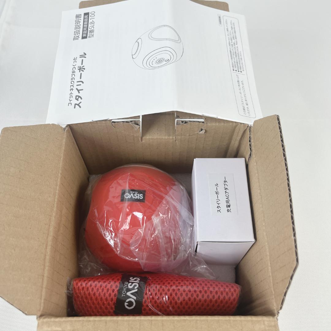 極美品☘️ OASIS スタイリーボール SLB-100 レッド　オアシス
