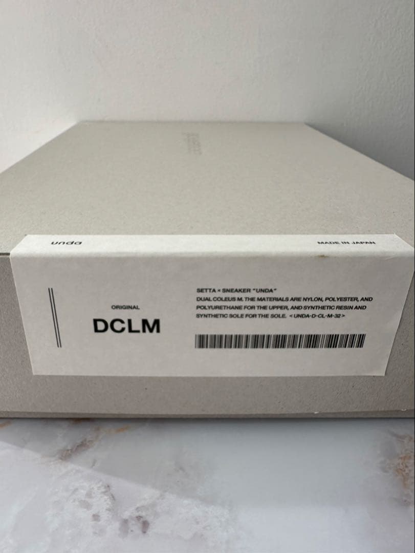 SETTA × SNEAKER unda DUAL / COLEUS 25SS