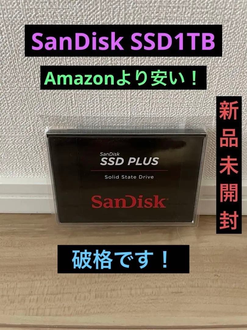 内蔵型SSD SanDisk SSD 1TB