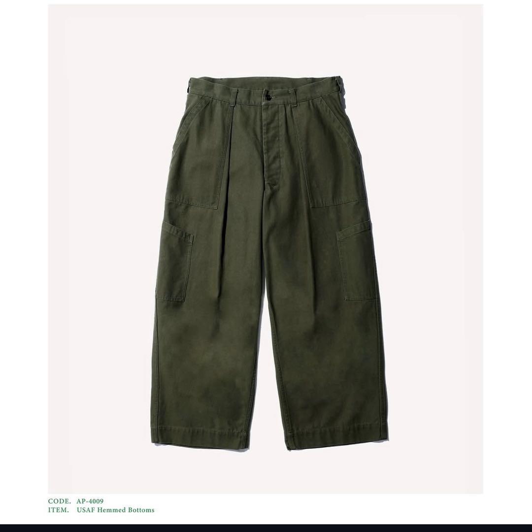 【新品未使用】A.PRESSE USAF Hemmed Bottoms 2