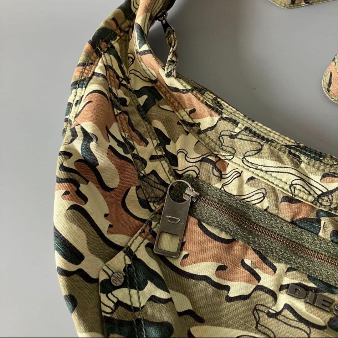 00s archive DIESEL ショルダーバッグ/y2k/カモフラ