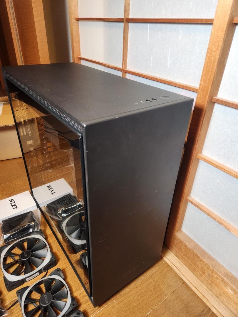 NZXT H710i ミッドタワーATXケース 120 140 RGBファン付