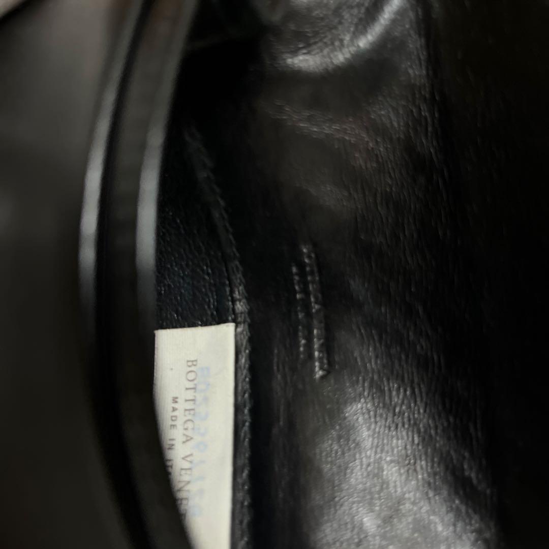 BOTTEGA VENETA ブラック レザー 名刺入れ