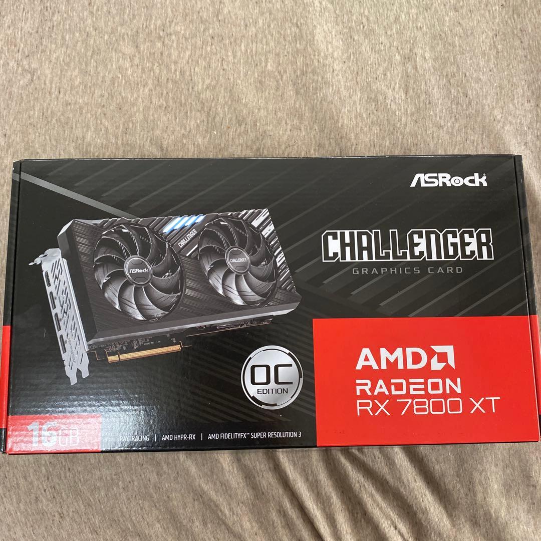 グラフィックボード・グラボ・ビデオカード ASRock Radeon RX 7800 XT Challenger OC