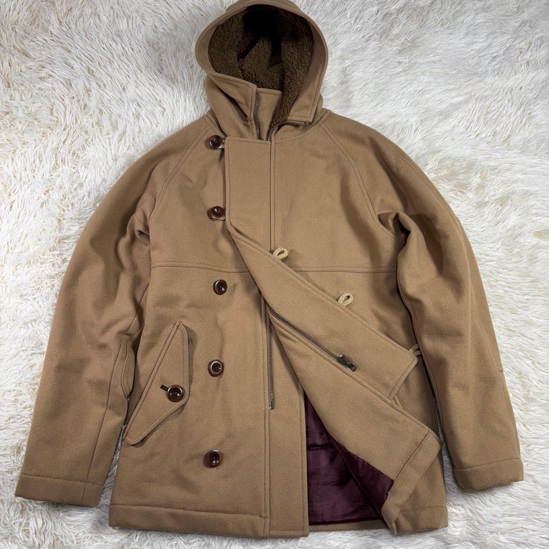 ポールスミス コレクション ダッフルコート キャメル フード Mサイズ