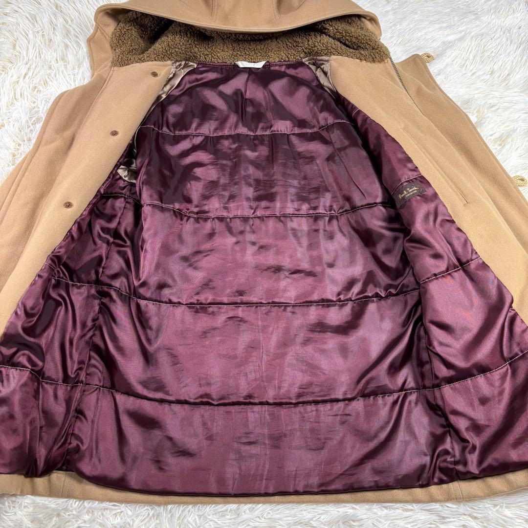 ポールスミス コレクション ダッフルコート キャメル フード Mサイズ