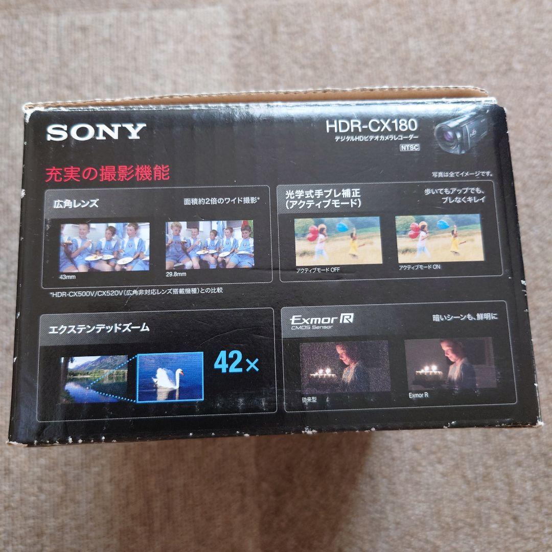 SONY HDR-CX180 ビデオカメラ