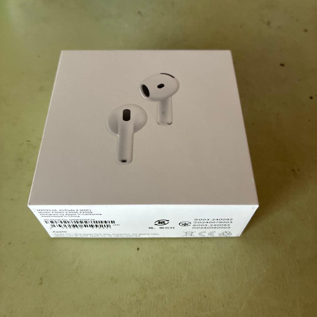AirPods4ノイズキャンセリング付き