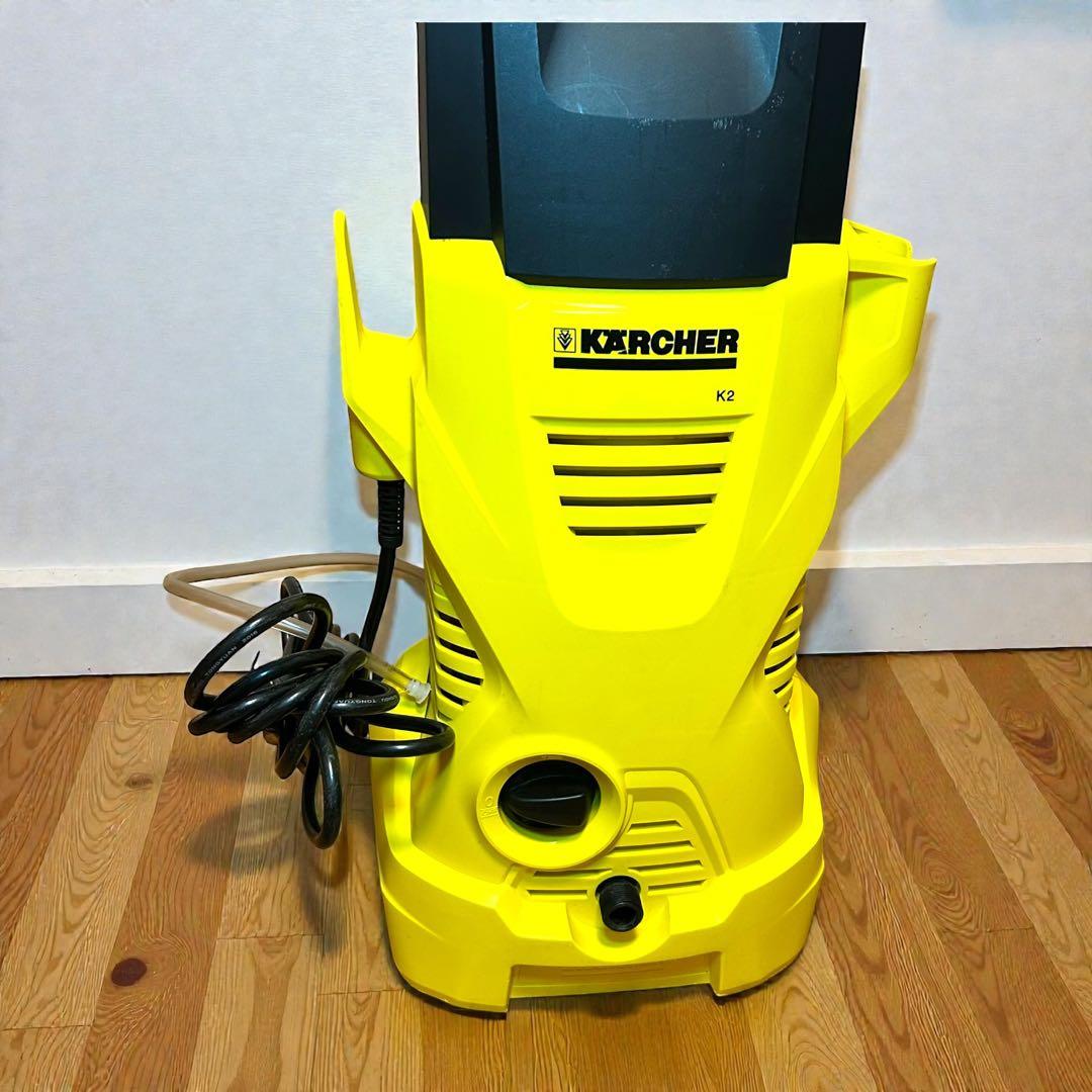 良品✨付属品充実❣️KARCHER K2 高圧洗浄機 1.602-218.0