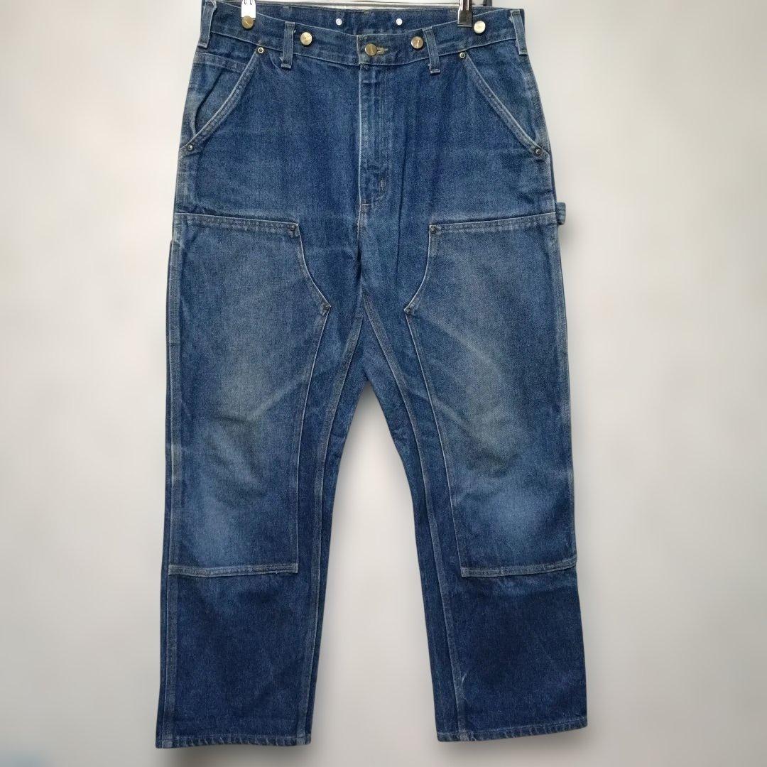 【希少】Carhartt ダブルニー デニム B07 サイズ 34×30 廃盤