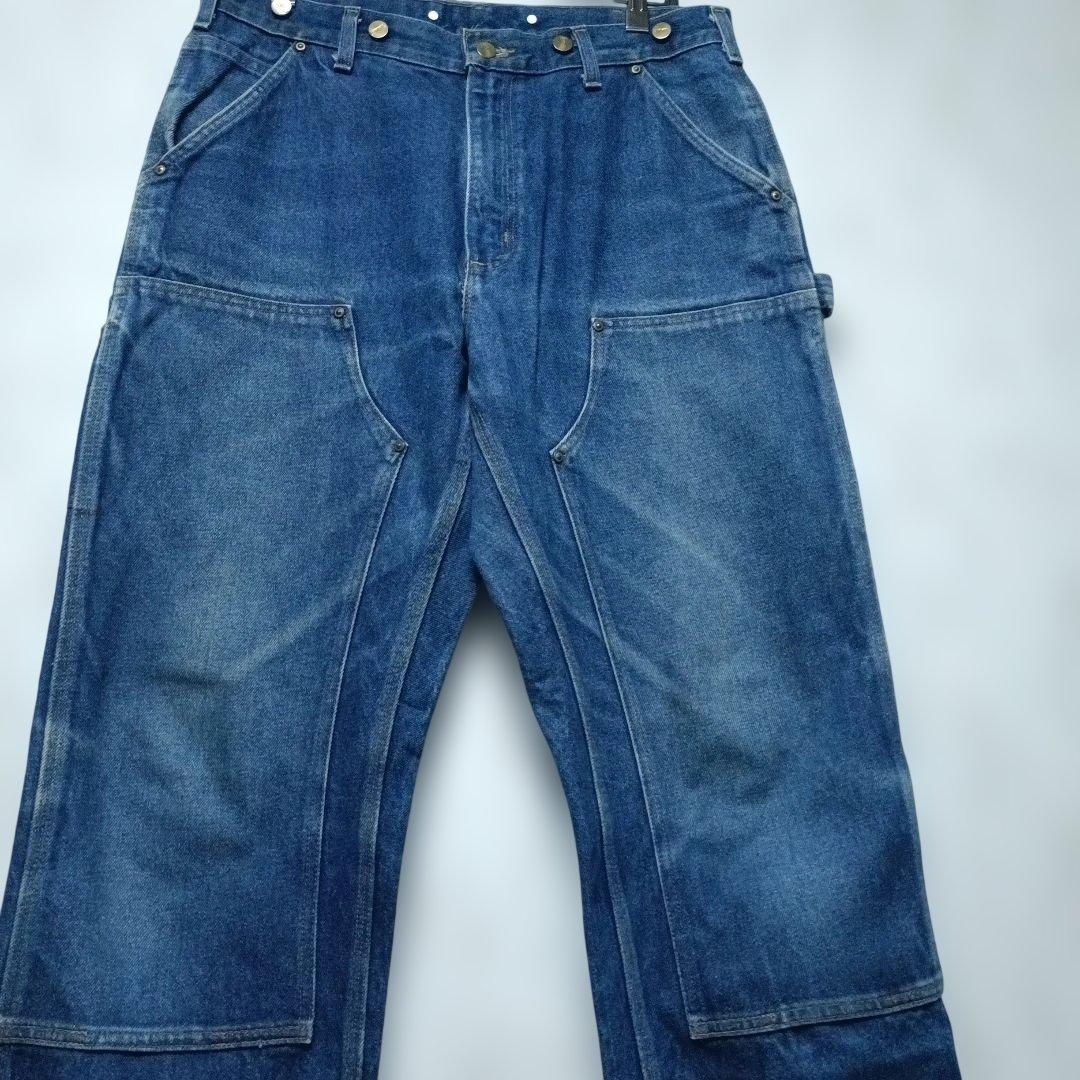 【希少】Carhartt ダブルニー デニム B07 サイズ 34×30 廃盤