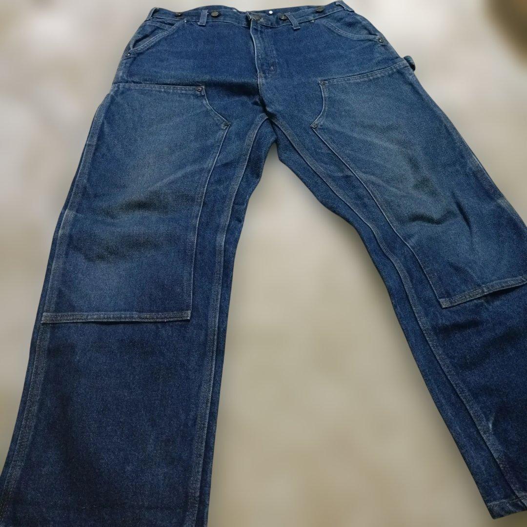 【希少】Carhartt ダブルニー デニム B07 サイズ 34×30 廃盤