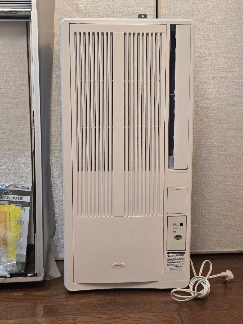 【2021年製】KOIZUMI 窓用エアコン（ルームエアコン） KAW-1612