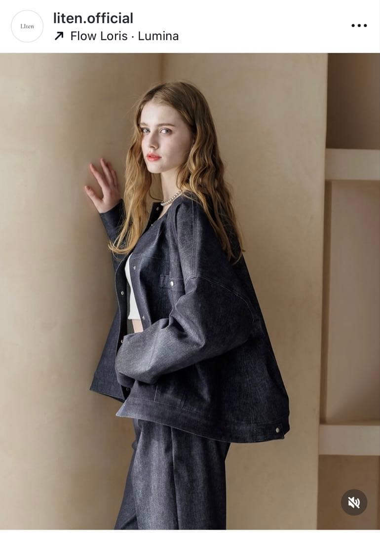 リテンliten YOKUBARI Denim Jacket Indigo 2