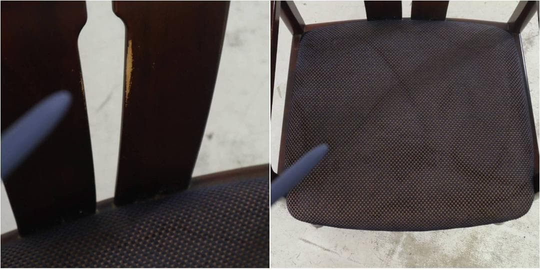 オールドカリモク ダイニングチェア アームチェア 曲木 ビンテージ 4