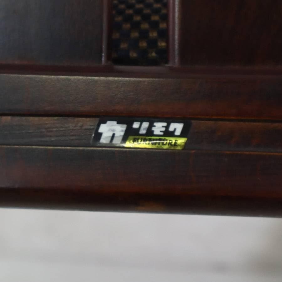 オールドカリモク ダイニングチェア アームチェア 曲木 ビンテージ 4