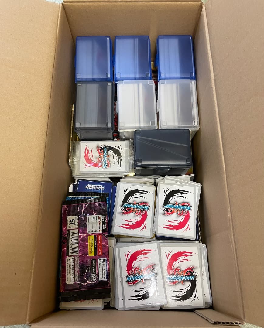 バディファイト　その他　まとめ売り　未開封パック付き　数千枚