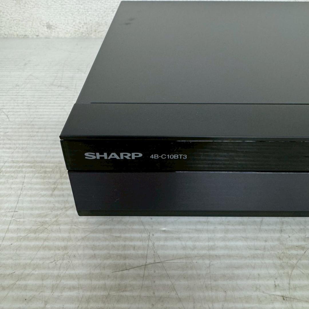 【SHARP】 シャープ 4Kレコーダー 4B-C10BT3 A0781
