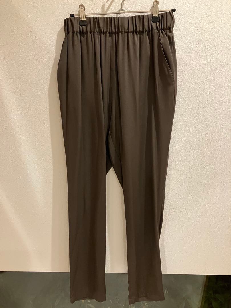 Deuxieme Class シルクサテンパンツ