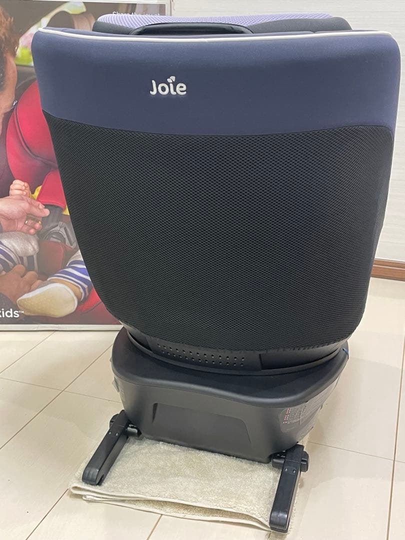 Joie アーク360° ISOFIX ネイビー/グレー クリーニング済み 美品
