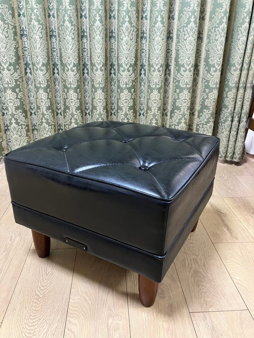 カリモク60オットマンスタンダードブラック