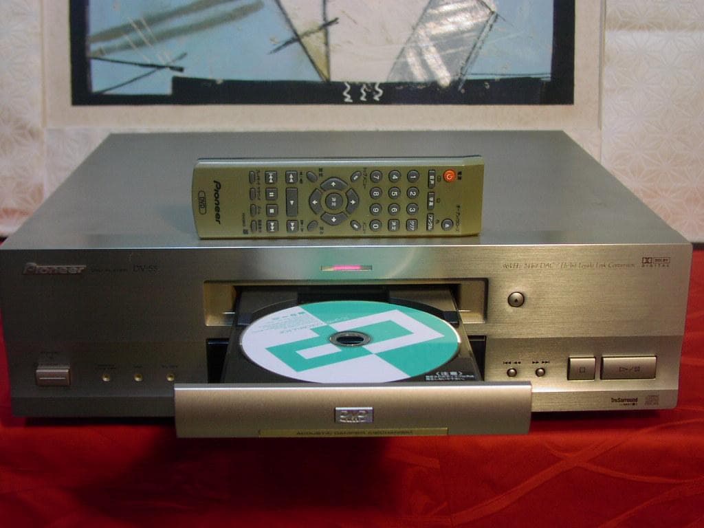 ★パイオニア DVDビデオ/CDプレーヤー「DV-S5」動作良好。